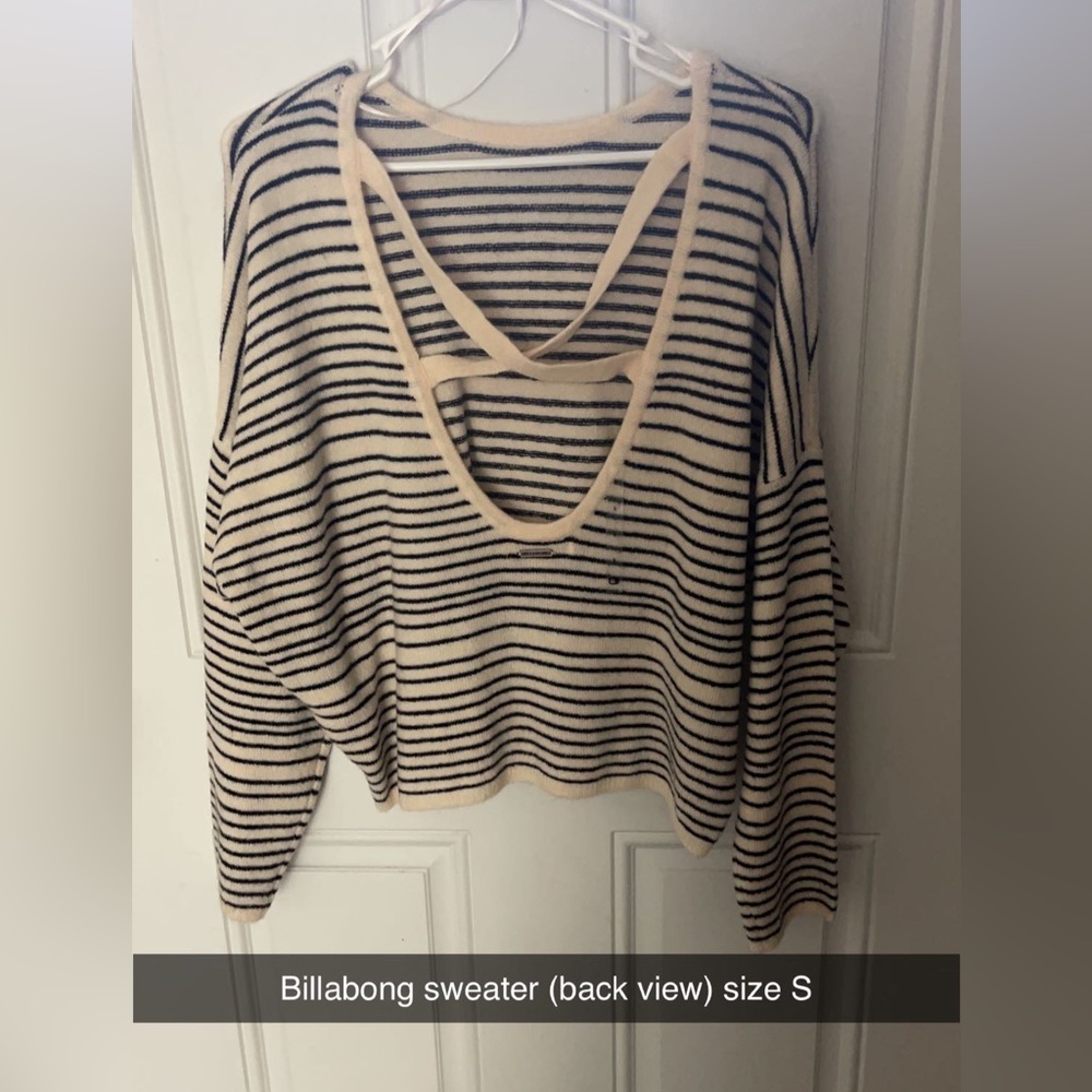 Billabong stripe sweater